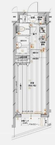 メインステージ赤塚の間取り画像