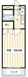 ミ・アドミラルⅡの間取り画像