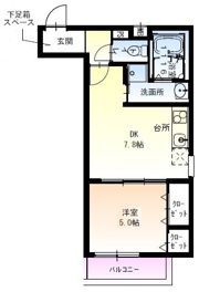 フジパレス北公園Ⅰ番館の間取り画像