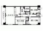 ラフィーネ到津学園通りの間取り画像