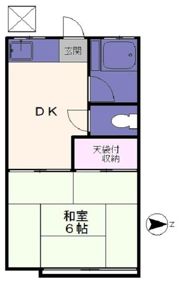 第二泉ハイツの間取り画像