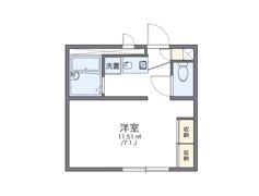 レオパレスリトルマウンティンの間取り画像