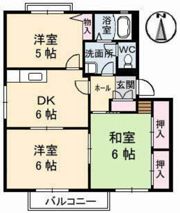 ディアス仁保南の間取り画像