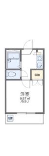 レオパレス中野第6の間取り画像