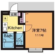 SANDA－FLATの間取り画像