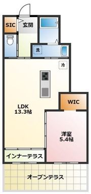 リ ヴィラージュの間取り画像