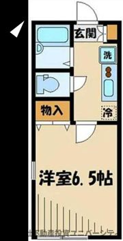 AZEST-RENT中野島Ⅰの間取り画像