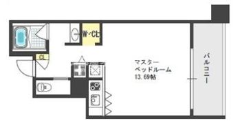 ザ・タワー大阪レジデンスの間取り画像