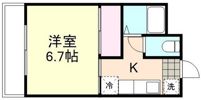 サンリバー南方B棟の間取り画像