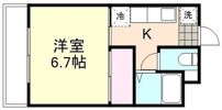 サンリバー南方B棟の間取り画像
