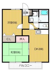Maison．de．Riverain Bの間取り画像