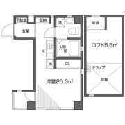 パークレジデンス芝公園の間取り画像