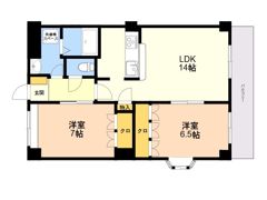 Ocean View202の間取り画像