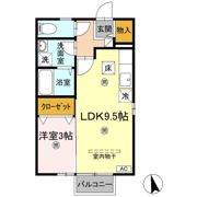 リビングタウン伏石 A棟の間取り画像