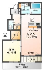 ガーデン・JINの間取り画像
