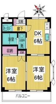 メゾン町山の間取り画像