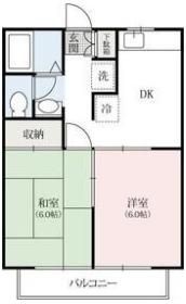 メゾンソレイユの間取り画像