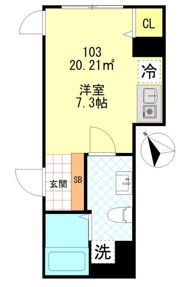 ONENESS新井の間取り画像