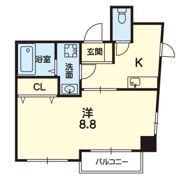 新屋敷ユキヤハイツの間取り画像