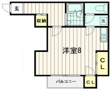 ドルチェナカザワの間取り画像