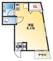 マンション里の間取り画像