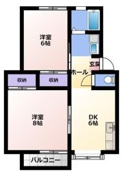 ハイツグランチャAの間取り画像