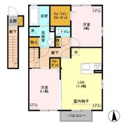 ラ・サンテの間取り画像