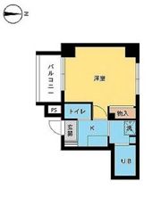 スカイコート渋谷初台の間取り画像