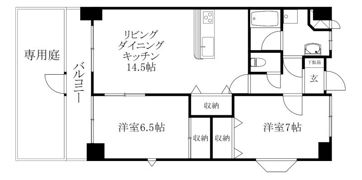フォーレスト2の間取り画像