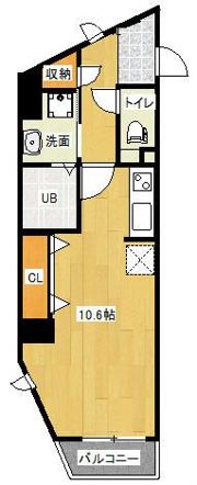 メゾン・デン・ウエストの間取り画像