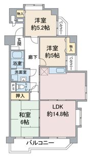 リヴィエール美里の間取り画像