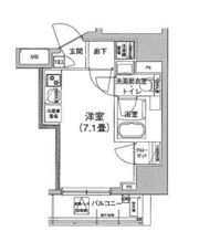 アイルカナーレ品川南の間取り画像