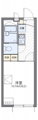 レオパレスシティーFの間取り画像