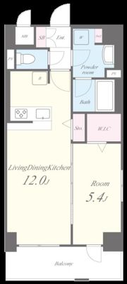 Cherir六甲道の間取り画像