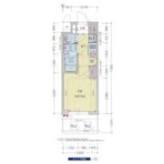 プレサンス四天王寺前夕陽ヶ丘 凛宮の間取り画像