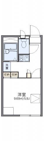 レオパレス新橋の間取り画像