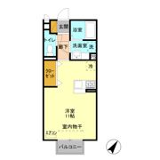 ベルテの間取り画像