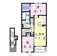 レジデンス ツツミの間取り画像