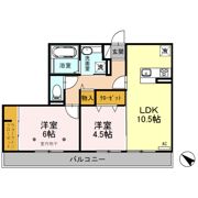 レーヴの間取り画像