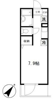 LYNX赤塚新町の間取り画像