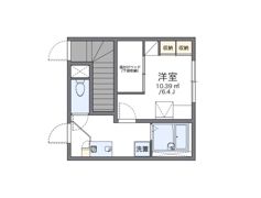 レオパレス大森の間取り画像