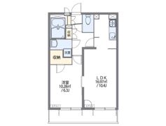 レオパレスヴィハール南六郷の間取り画像