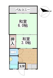 第一灘マンションの間取り画像