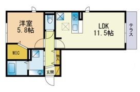 Dーroom博多南 弐番館の間取り画像