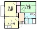 コーポ天城の間取り画像