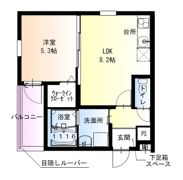 フジパレス十三イーストの間取り画像