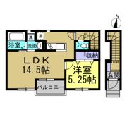 リーブルファイン東水代の間取り画像
