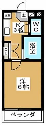 メゾン・ボナールⅡの間取り画像