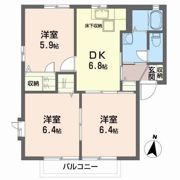 ルミナスCの間取り画像