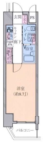 MUSIC JOY根岸の間取り画像